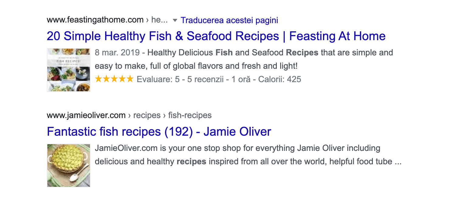 exemplu de schema markup