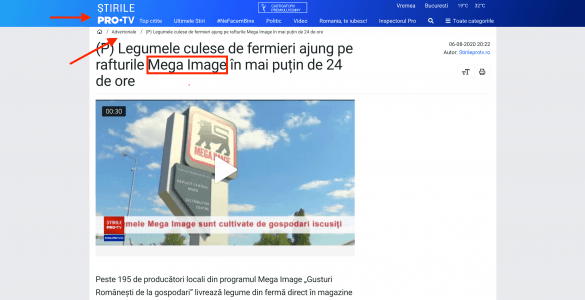 exemplu de advertorial